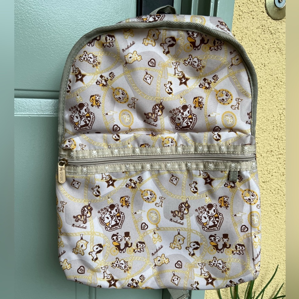 Limited edition Tokidoki Gold Chain Backpack - Rare find - Vintage 2000s